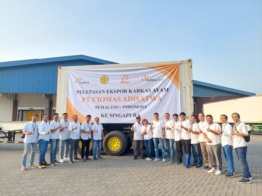 JAPFA ekspor ayam dan karkas ke singapura